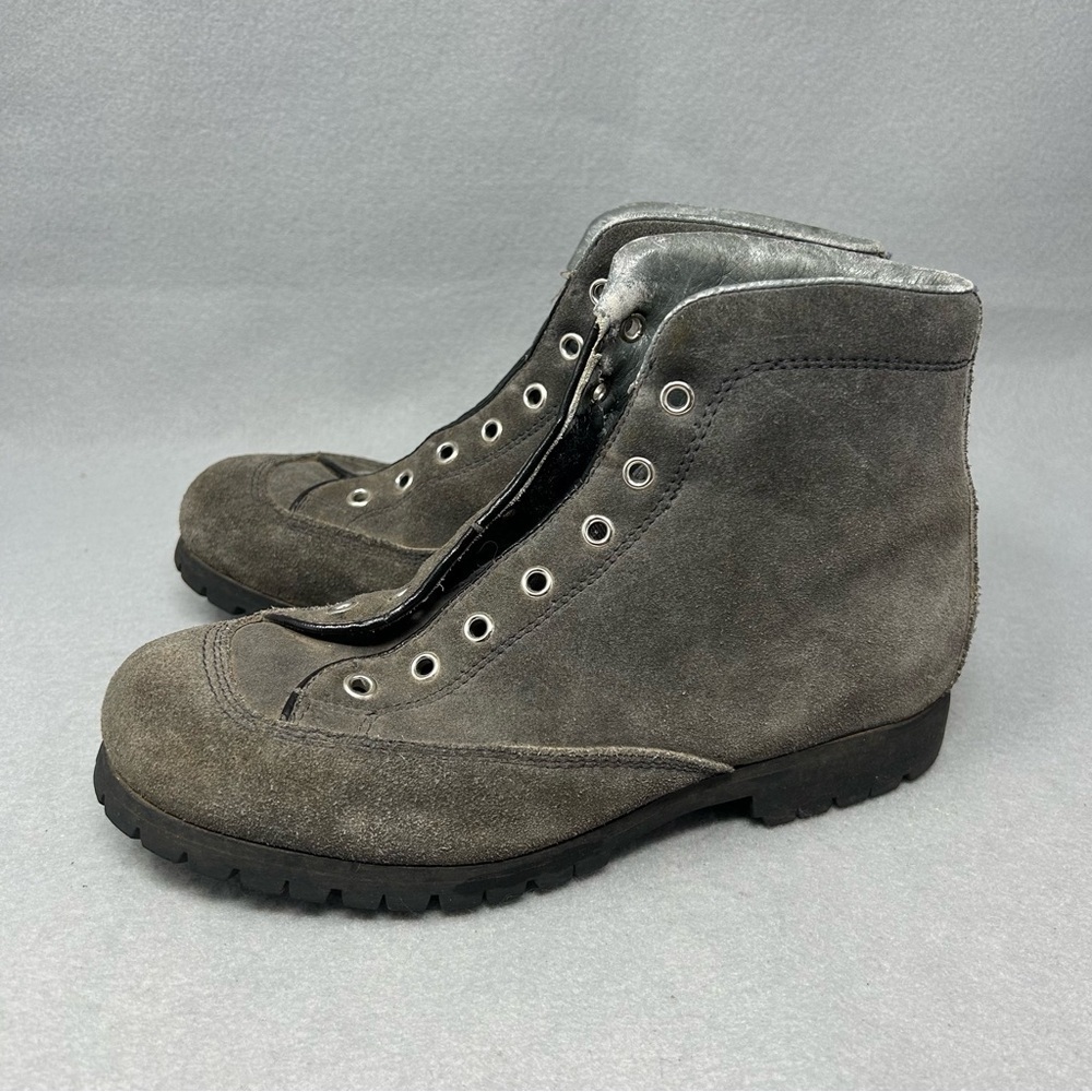 Calzaturificio The Alps By Fabiano Women's 6M, Gray Suede Hiking Outdoor Boots